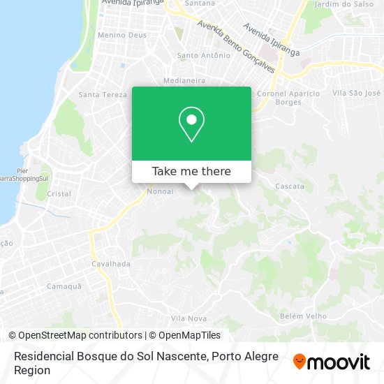 Residencial Bosque do Sol Nascente map