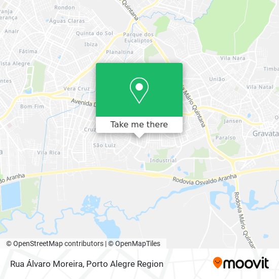 Rua Álvaro Moreira map