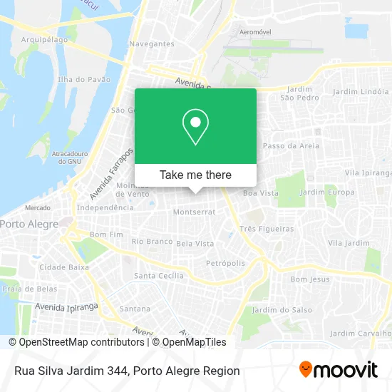 Rua Silva Jardim 344 map