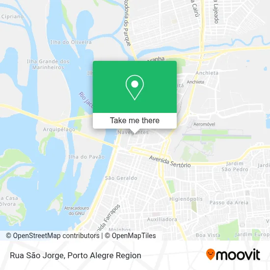 Rua São Jorge map
