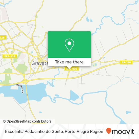 Escolinha Pedacinho de Gente map