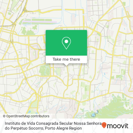 Instituto de Vida Consagrada Secular Nossa Senhora do Perpétuo Socorro map