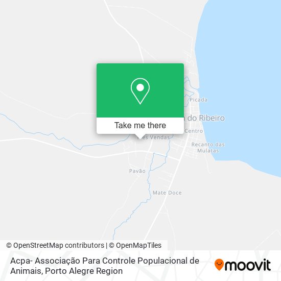Acpa- Associação Para Controle Populacional de Animais map