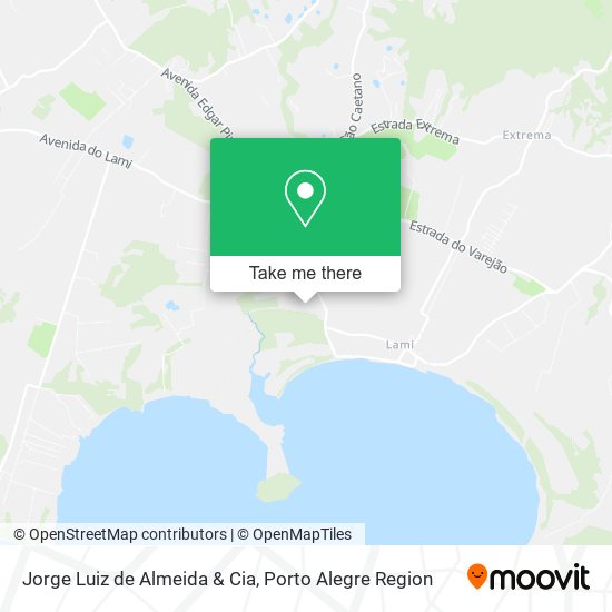 Jorge Luiz de Almeida & Cia map