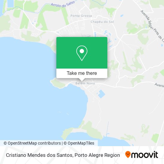 Cristiano Mendes dos Santos map