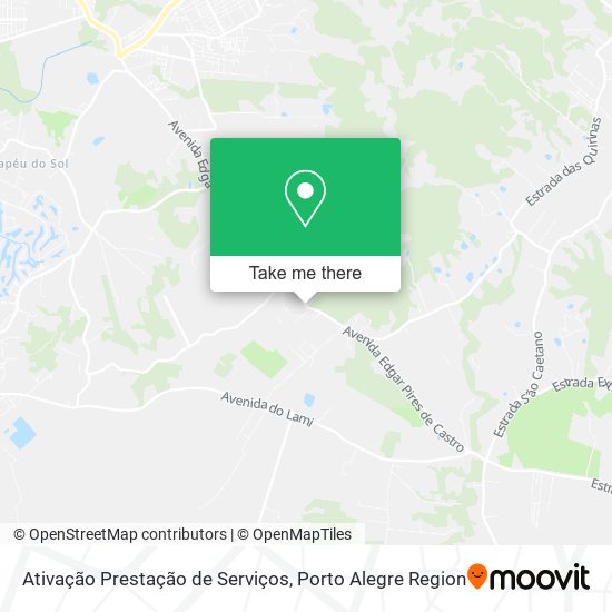 Ativação Prestação de Serviços map