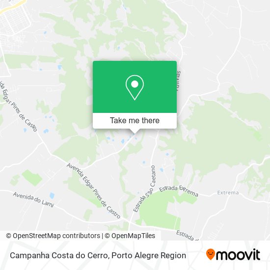 Campanha Costa do Cerro map