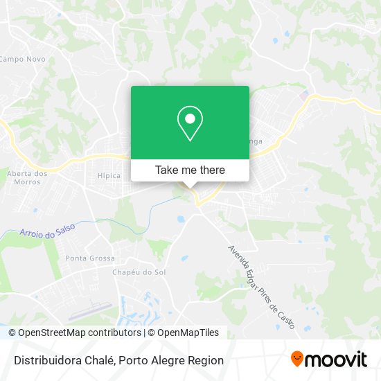 Distribuidora Chalé map