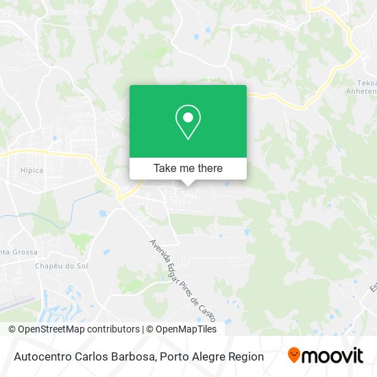 Autocentro Carlos Barbosa map