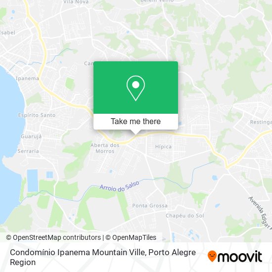 Condomínio Ipanema Mountain Ville map