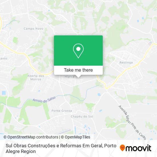Sul Obras Construções e Reformas Em Geral map