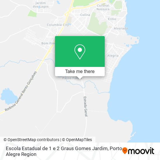 Escola Estadual de 1 e 2 Graus Gomes Jardim map