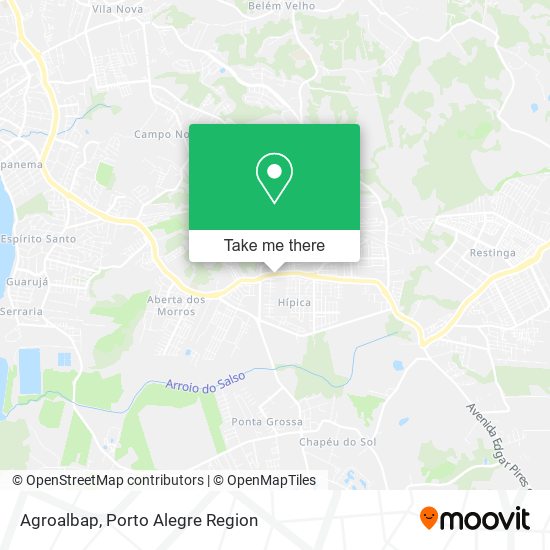 Agroalbap map
