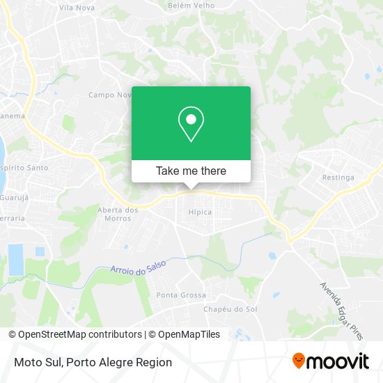 Moto Sul map