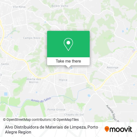 Alvo Distribuidora de Materiais de Limpeza map