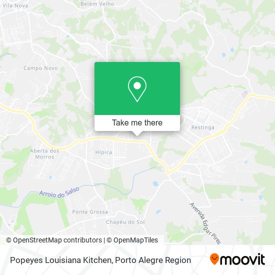Popeyes Louisiana Kitchen map