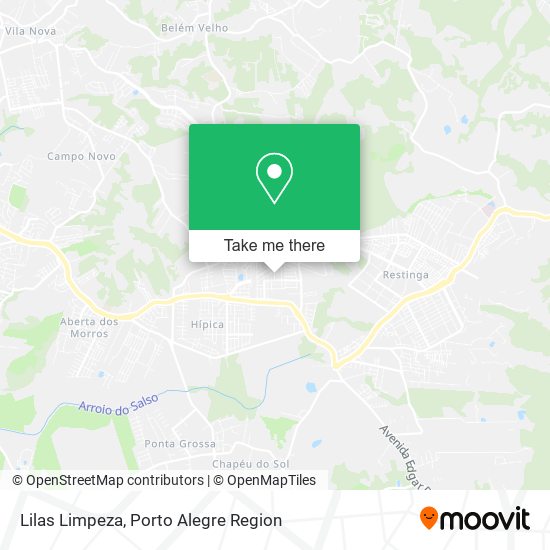 Lilas Limpeza map