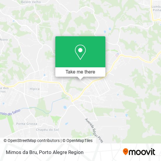 Mimos da Bru map