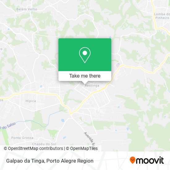 Galpao da Tinga map