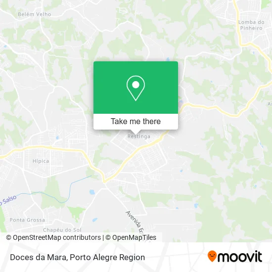 Doces da Mara map