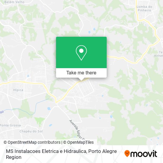 MS Instalacoes Eletrica e Hidraulica map
