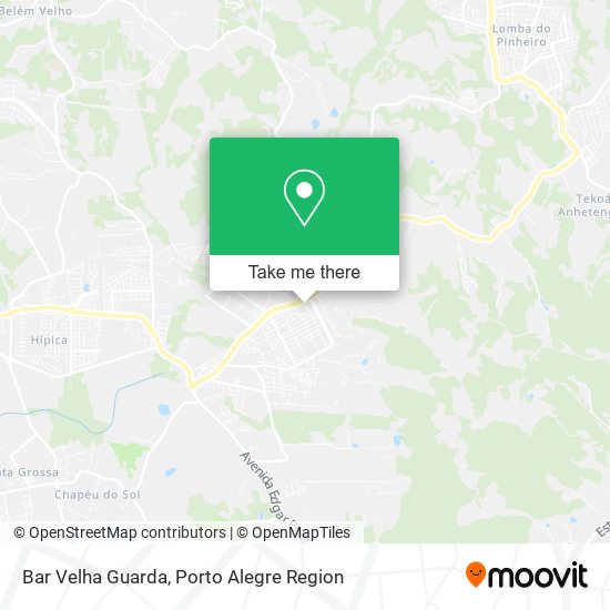 Bar Velha Guarda map