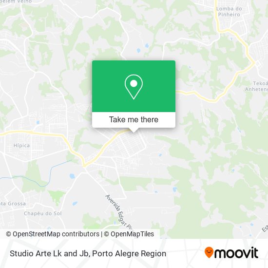 Studio Arte Lk and Jb map