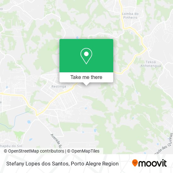 Stefany Lopes dos Santos map