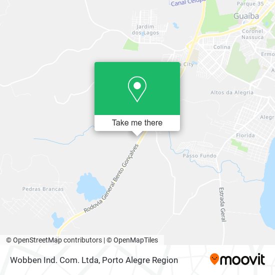 Wobben Ind. Com. Ltda map