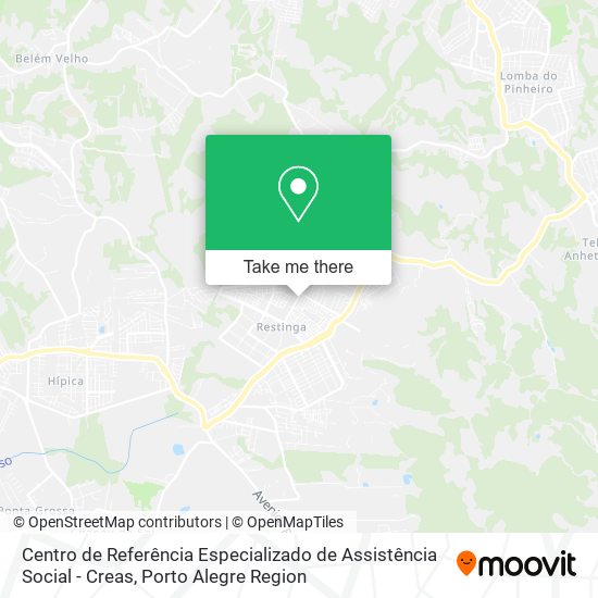 Centro de Referência Especializado de Assistência Social - Creas map