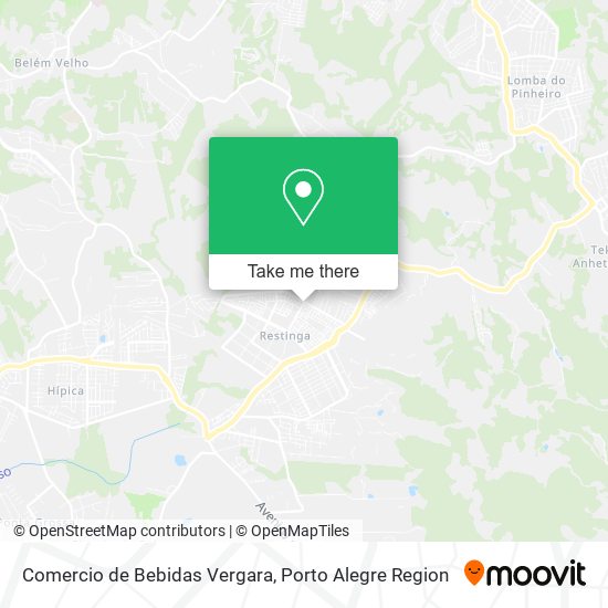 Comercio de Bebidas Vergara map