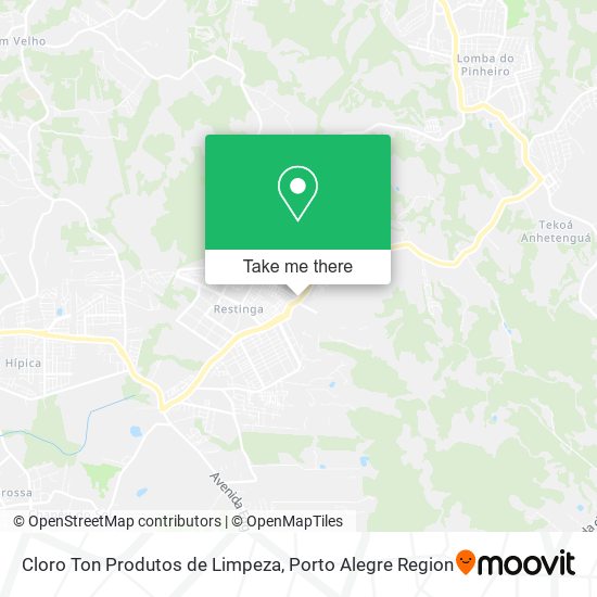 Cloro Ton Produtos de Limpeza map