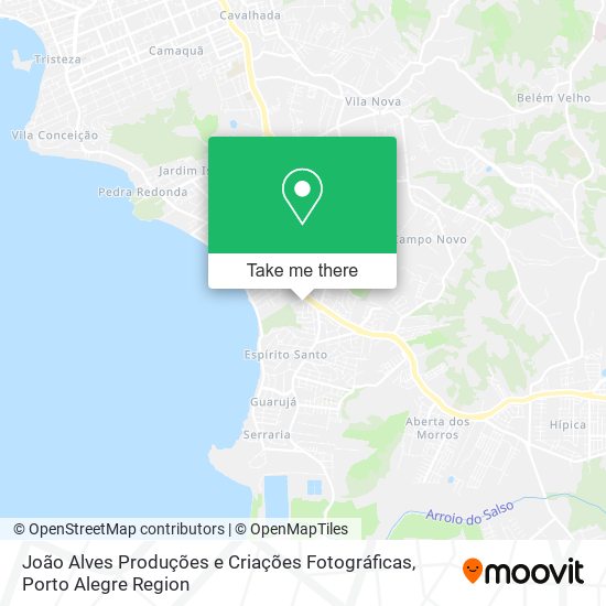 Mapa João Alves Produções e Criações Fotográficas