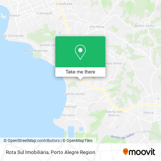 Rota Sul Imobiliária map