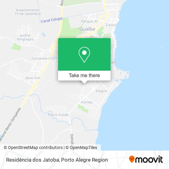 Residência dos Jatoba map