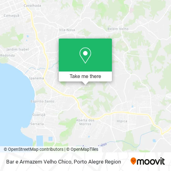 Bar e Armazem Velho Chico map