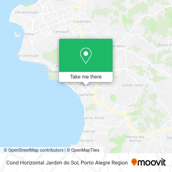 Cond Horizontal Jardim do Sol map