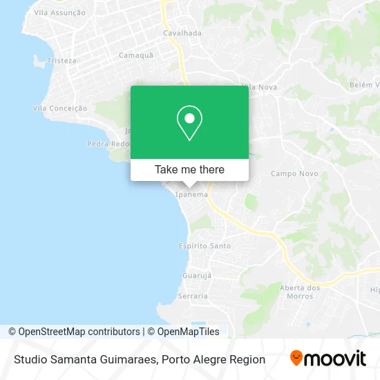 Studio Samanta Guimaraes map