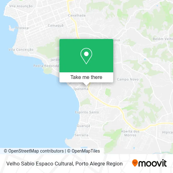 Velho Sabio Espaco Cultural map