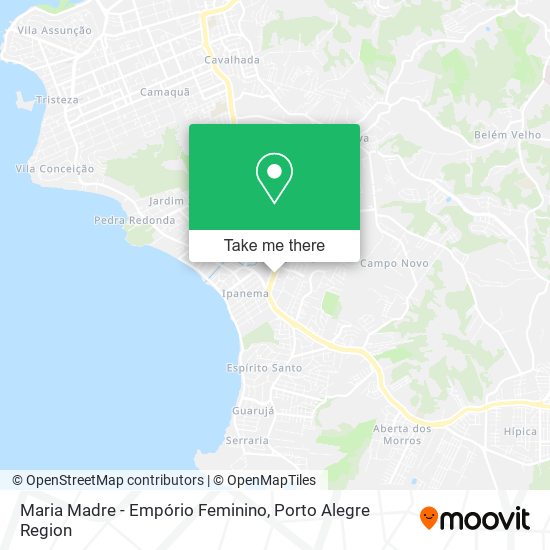 Maria Madre - Empório Feminino map