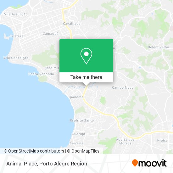 Animal Place map