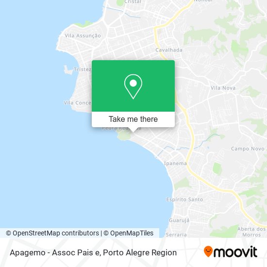 Apagemo - Assoc Pais e map