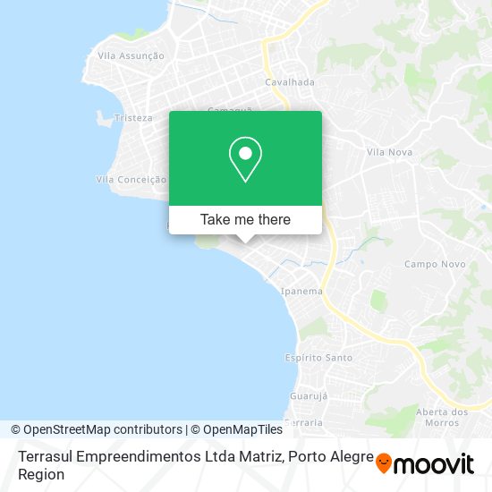 Mapa Terrasul Empreendimentos Ltda Matriz