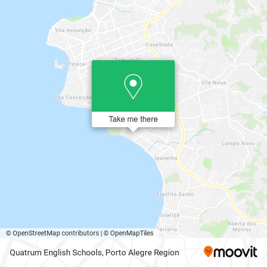 Mapa Quatrum English Schools