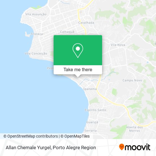 Allan Chemale Yurgel map