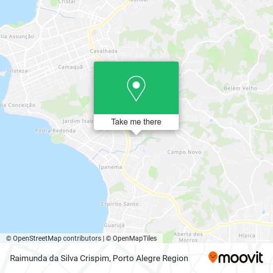 Mapa Raimunda da Silva Crispim