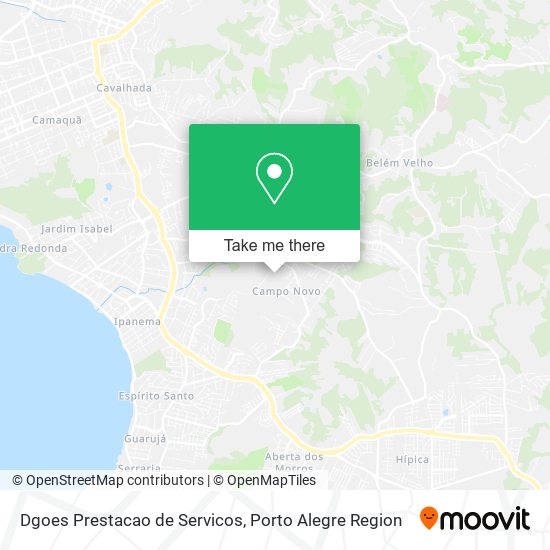 Mapa Dgoes Prestacao de Servicos