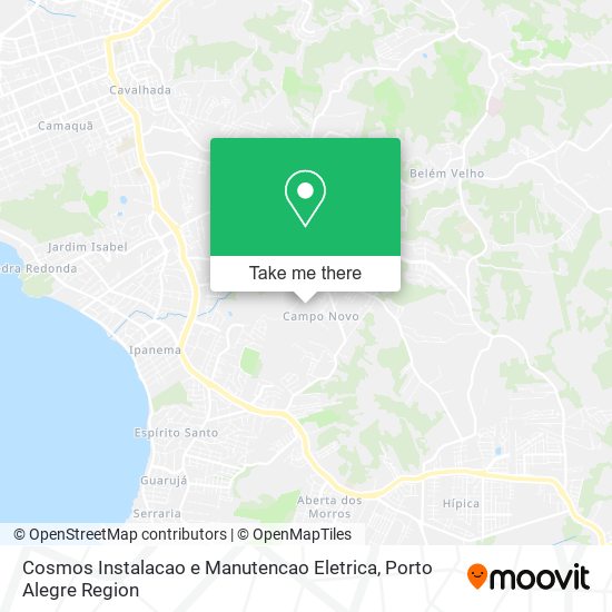 Cosmos Instalacao e Manutencao Eletrica map