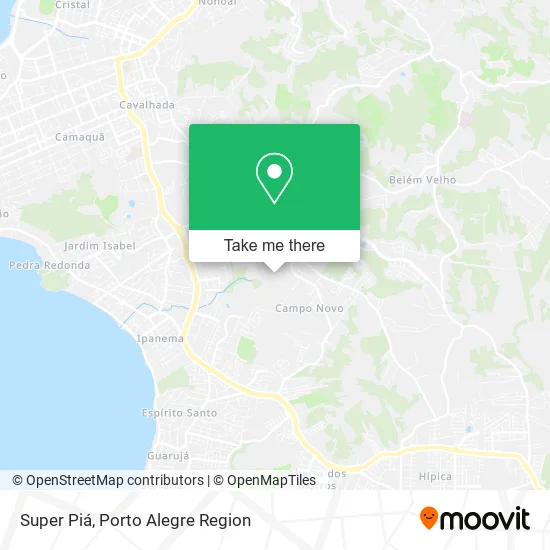 Super Piá map