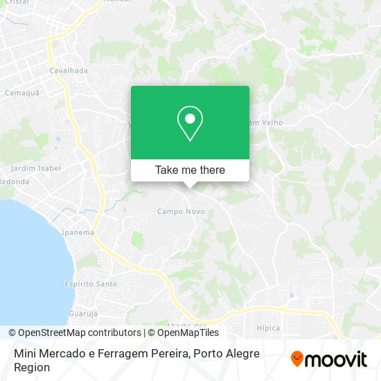 Mini Mercado e Ferragem Pereira map